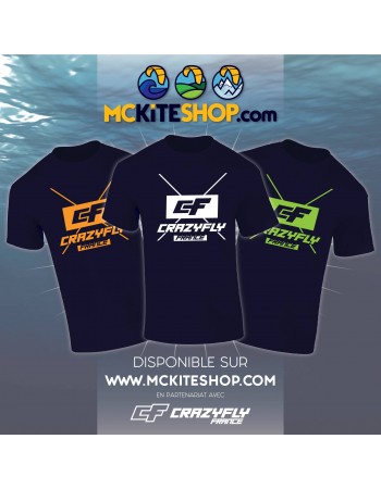 T-Shirt Crazyfly France - CrazyFly Kiteboarding