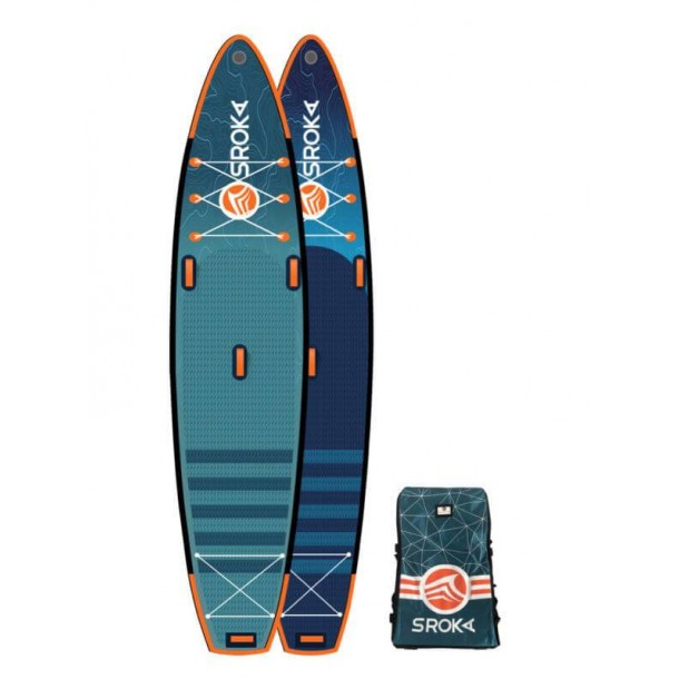 Paddle Gonflable Sroka Alpha Fusion 11'6 X 32 X 5 Bleu