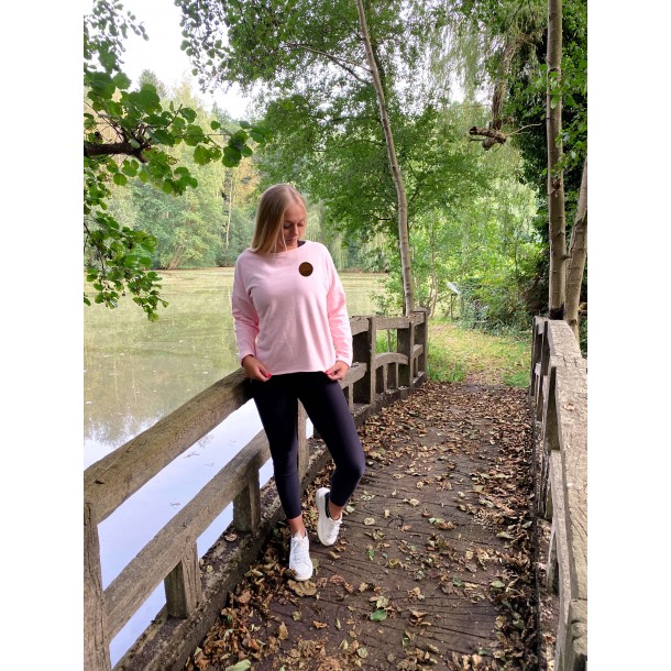 Sweat-Shirt  Mckite Shop&School Loose Rose