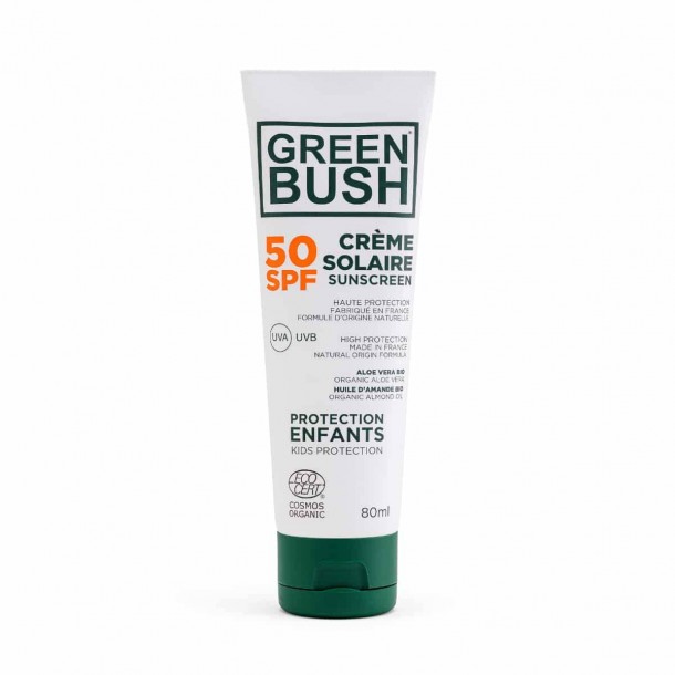 Crème Solaire Greenbush SPF50+