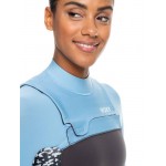 Combinaison Roxy Swell 5-4-3mm Frontzip Bleue