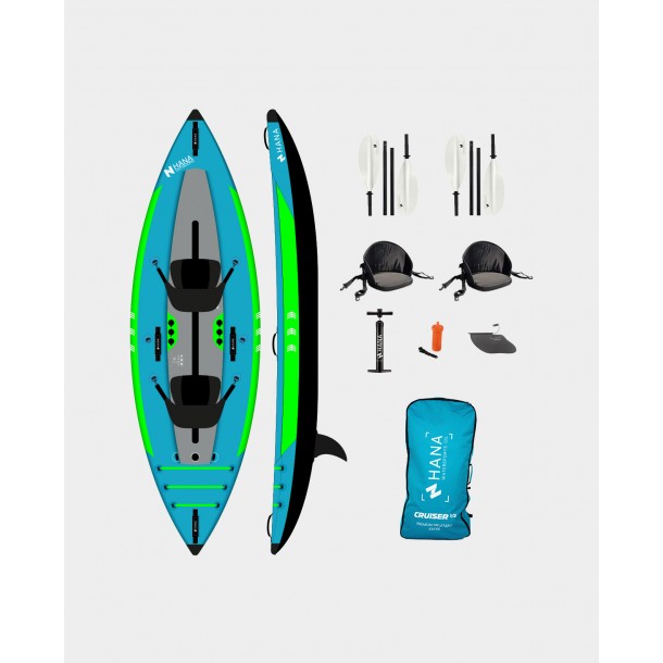 Pack Complet Kayak Gonflable HANA Cruiser 1/2P