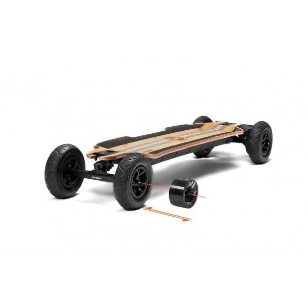 Skateboard Electrique Evolve Hadean  Bamboo 2in1