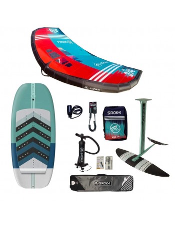 Pack  Wing Foil Sroka complet Sky Rider - S-foil 1750 - Wing 5m