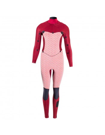 Combinaison Natureprène Femme Prolimit Oxygen Steamer Freezip 5/4 Thermal Rebound Grey Sylver