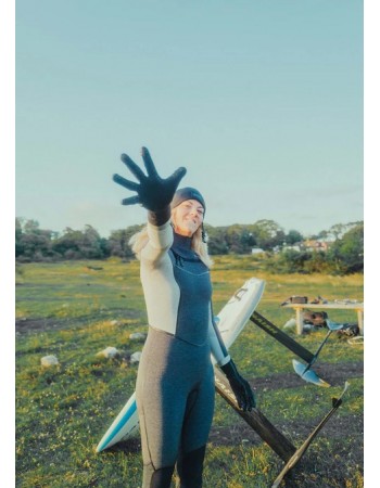 Combinaison Natureprène Femme Prolimit Oxygen Steamer Freezip 5/4 Thermal Rebound Grey Sylver