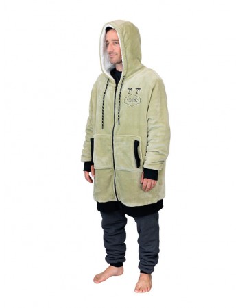 Veste Plaid Zippé 100%...