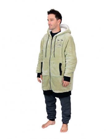 Veste Plaid 100% recyclé All-In