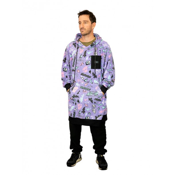 Poncho Polaire 100% recyclé All-In Pop 80