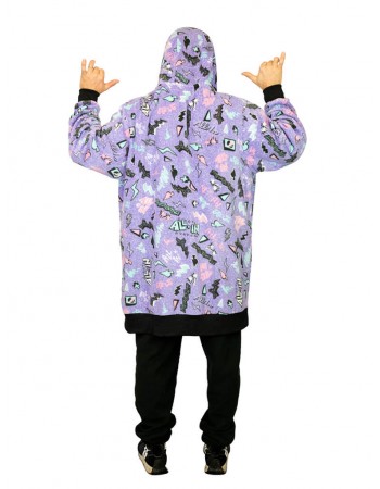 Poncho Polaire 100% recyclé All-In Pop 80