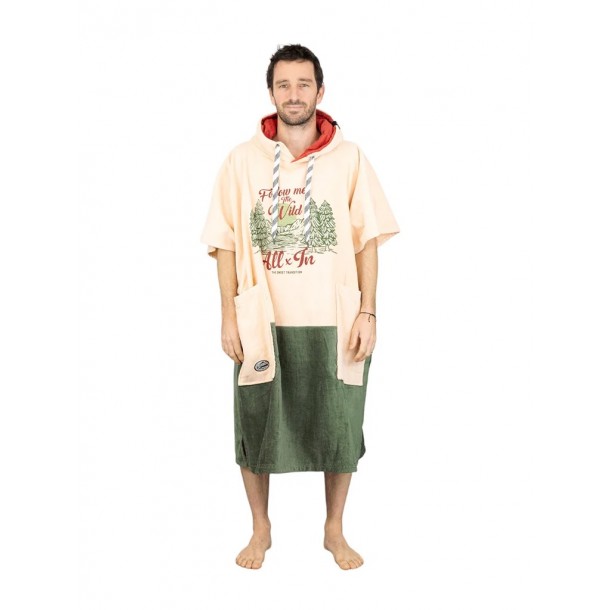 Poncho de Surf, Bain et Plage All-In The Wild