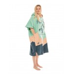 Poncho de Surf, Bain et Plage All-In Modern Aqua