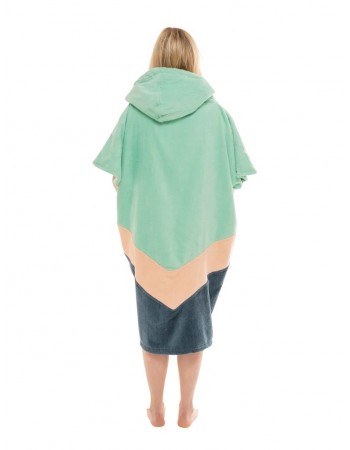 Poncho de Surf, Bain et Plage All-In Modern Aqua