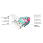 Paddle Gonflable Sroka Malibu 10' Fusion Bleu