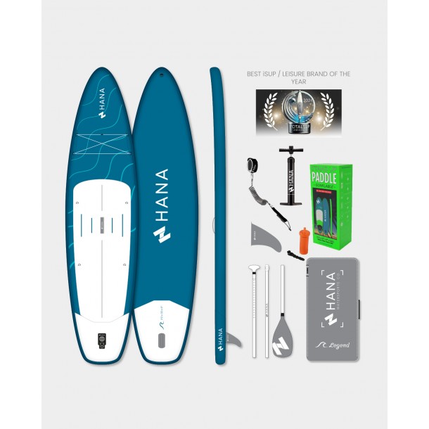 Pack Complet Paddle gonflable 11’2 HANA Legend Navy Blue