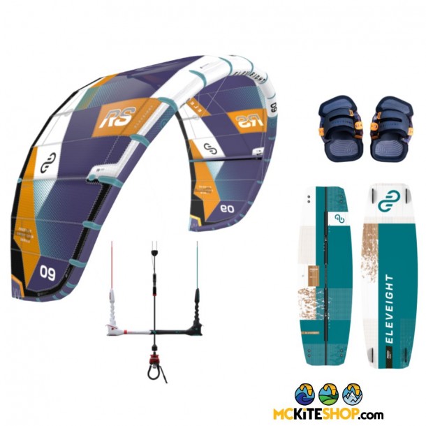 Pack Kitesurf Eleveight RS V9 + Planche Eleveight Process V9