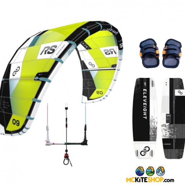 Pack Kitesurf Eleveight RS V9 + Planche Eleveight Process C+