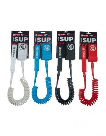 Leash pour planche de SUP Sroka Coilled 10' - SROKA Watersports