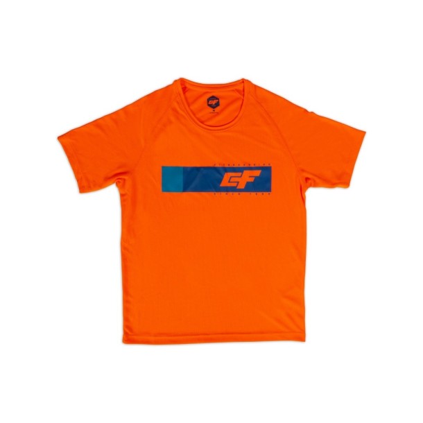 T-shirt Quick Dry Crazyfly Rapid Manches courtes Orange