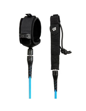 Leash pour planche de surf Creatures Icon 8″ Blue