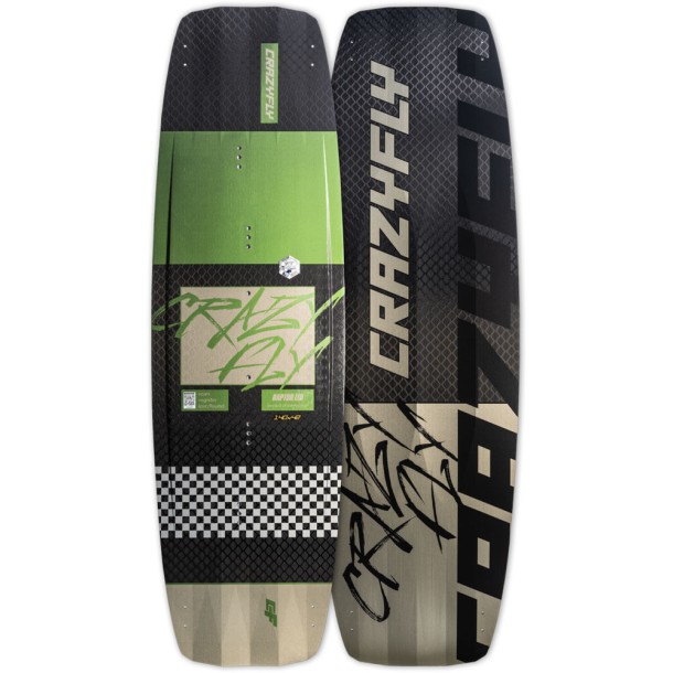 Planche de kitesurf CrazyFly Raptor LTD 2026 – Carbone ultraléger