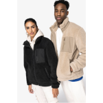 Veste Mckite écoresponsable en Sherpa unisexe Black