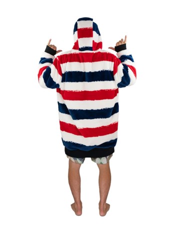Poncho Plaid 100% recyclé All-In Hawaii