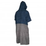 Poncho Surf / Essuie de Bain éponge Prolimit Navy/Grey