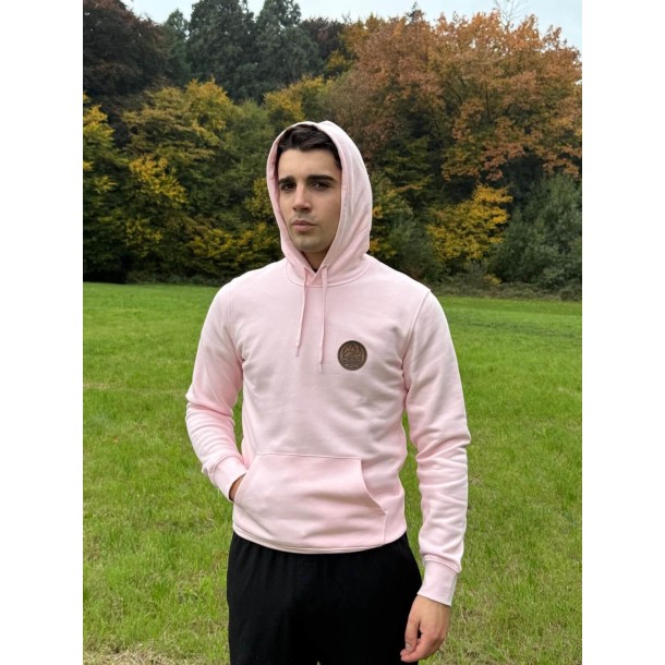 Sweat-Shirt Ecoresponsable à Capuche Mckite  Homme Rose