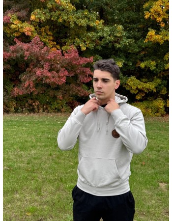 Sweat-Shirt Ecoresponsable à Capuche Mckite  Homme sable