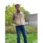 Bodywarmer Mckite écoresponsable en Sherpa unisexe Beige