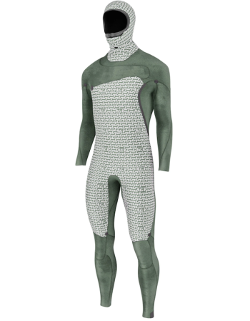 Combinaison Homme Natureprène Prolimit Mercury Steamer Free-X 6/4 Hooded Black