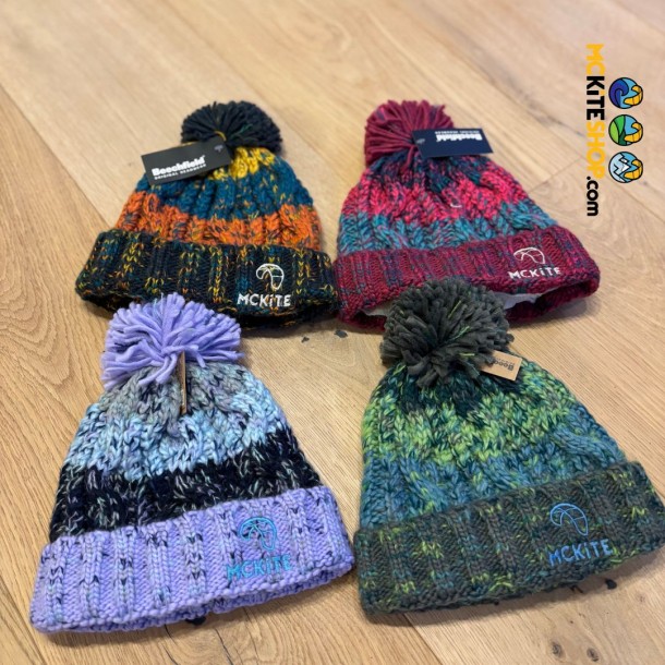 Bonnet pour Enfant Mckite Bonnet Corkscrew à Pompon