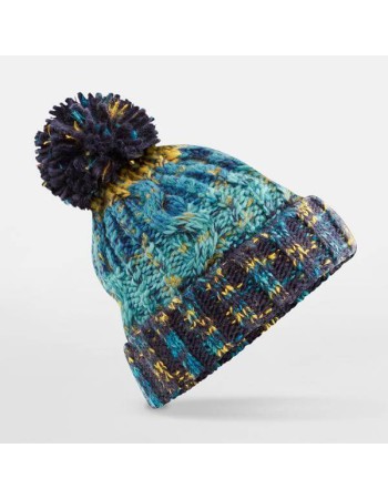 Bonnet Adulte Mckite Bonnet Corkscrew à Pompon