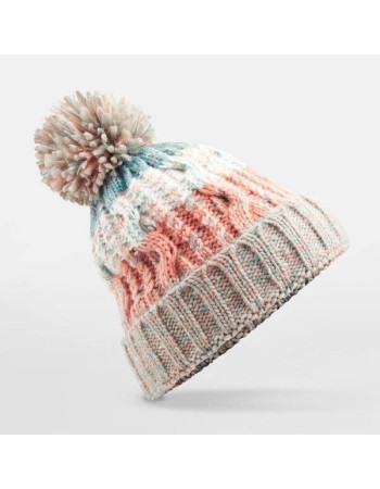 Bonnet Adulte Mckite Bonnet Corkscrew à Pompon