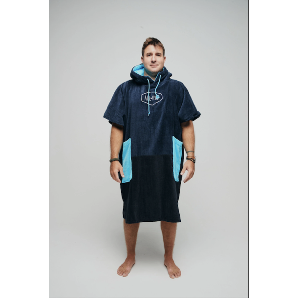 Poncho de Surf, Bain et Plage All-In Blue Surf