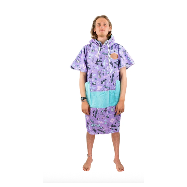 Poncho de Surf, Bain et Plage All-In Pop 80