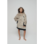 Plaid 100% recyclé All-In  Leopard