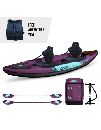 Kayak gonflable Jobe Croft...
