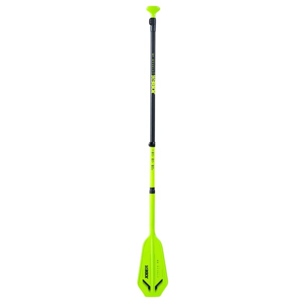 Pagaie SUP JOBE Stream Carbon 40  Citron Vert 3 Pièces