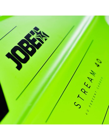 Pagaie SUP JOBE Stream Carbon 40  Citron Vert 3 Pièces