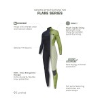 Combinaison Femme Natureprène Prolimit Flare Steamer Freezip 5/4 black