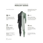 Combinaison Homme Natureprène Prolimit Mercury Steamer Freezip 5/4 Navy