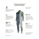 Combinaison Natureprène Homme Prolimit Vapor Steamer C-Zip 5/4