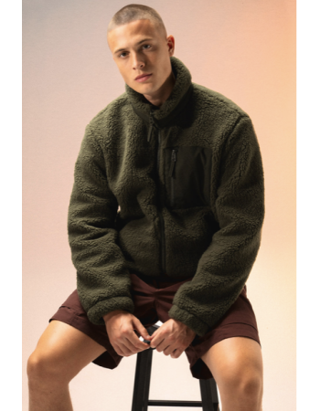 copy of Veste Mckite écoresponsable en Sherpa unisexe Kahki