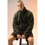 Veste Mckite écoresponsable en Sherpa unisexe Kahki