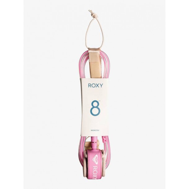 Leash de surf pour Femme Roxy Morotai 8' Pink