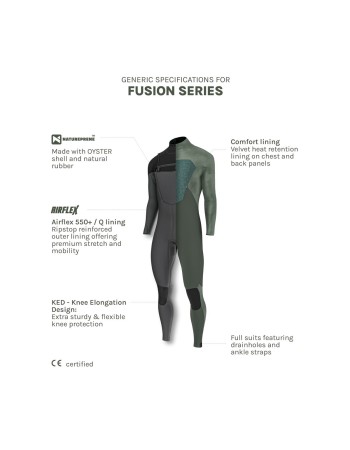 Combinaison Junior Prolimit Fusion Steamer Freezip 5/3 GBS Teen