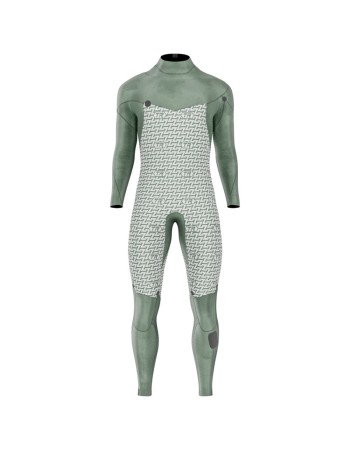 Combinaison Natureprène2 Homme Prolimit Vapor Steamer C-Zip 5/4 Black/Blue