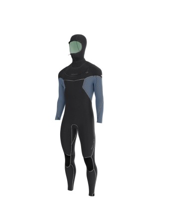 Combinaison Natureprène2 Homme Prolimit Vapor Steamer C-Zip 6/4 Hooded Black/Blue